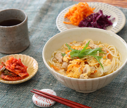 発酵玉ねぎの酸辣湯うどん